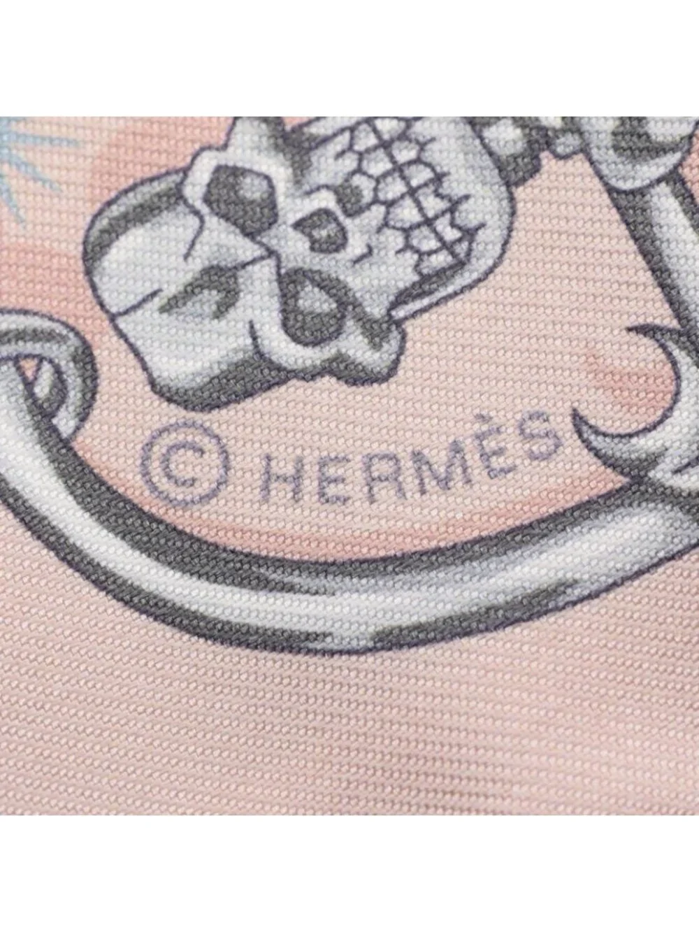 Hermes Scarf Twilly C'est la Fete Ribbon Silk